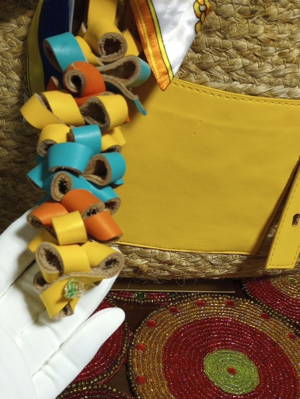 🧨New Straw Bag w/Charm - Picture 11 of 16